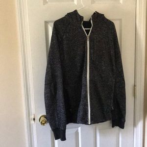 Lululemon Winter jacket black with white XL